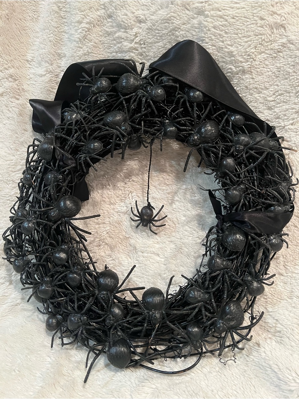 Halloween Spider Wreath
